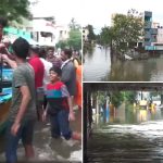 Tamil Nadu Rains: People Use Boats As Flood-Like Situation Persists in Several Areas of State Following Heavy Rainfall Triggered by Cyclone Michaung (Watch Video)
